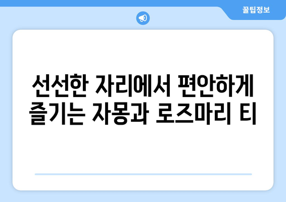 피크닉에서 즐길 수 있는 음료수 아이디어